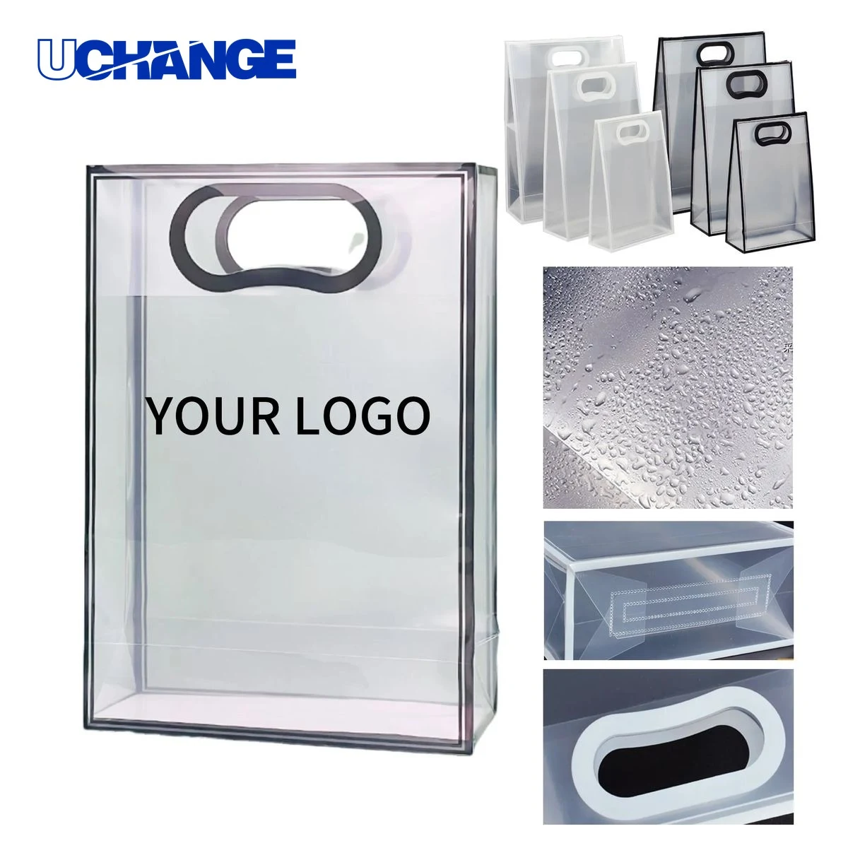 Clear PP Gift Bag Packaging 1