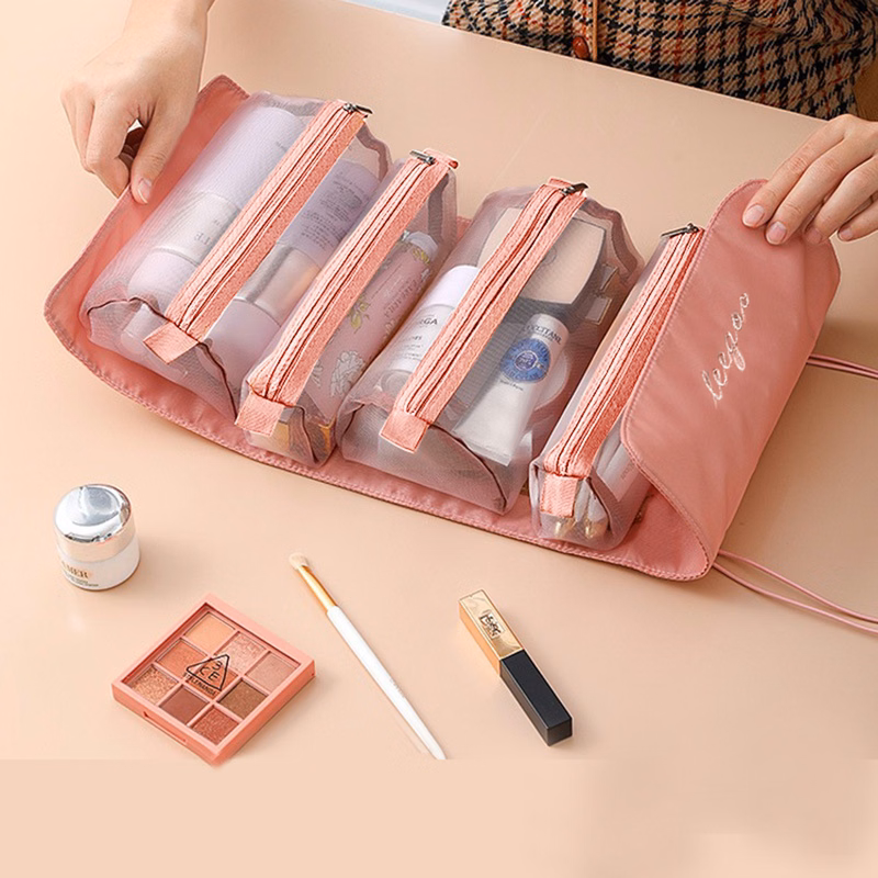 Nylon Detachable Makeup Bag