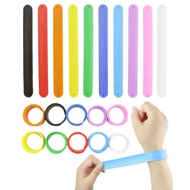 Silicone Slap Soft Bracelets 1