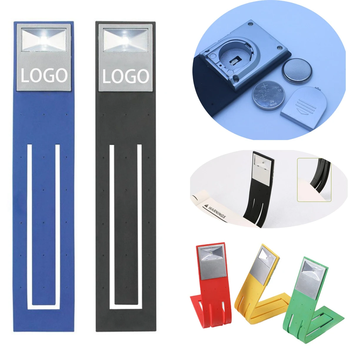 Foldable Book Clip Reading Light 1