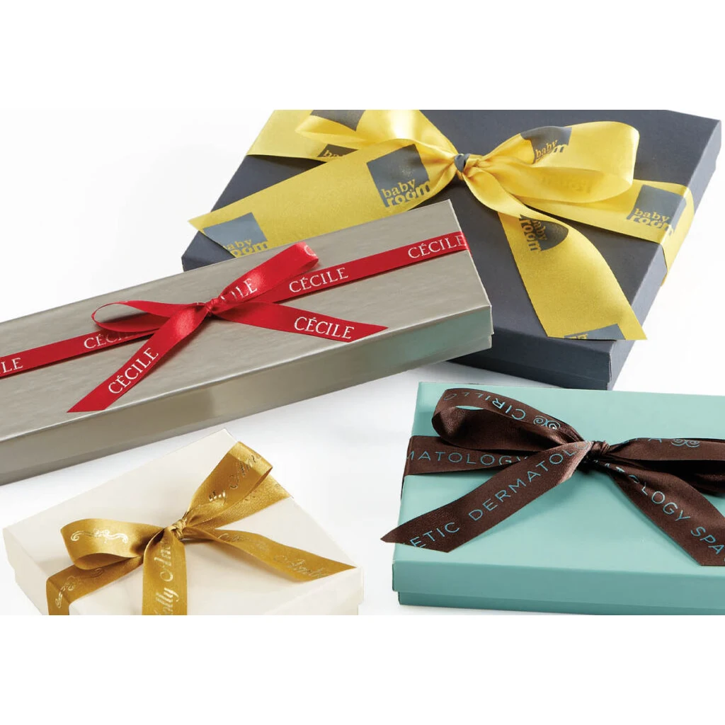 Dyna Satin Ribbon - Hot Stamped 1
