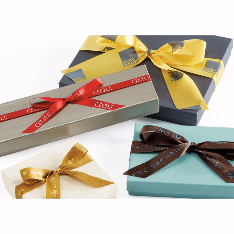 Dyna Satin Ribbon - Hot Stamped