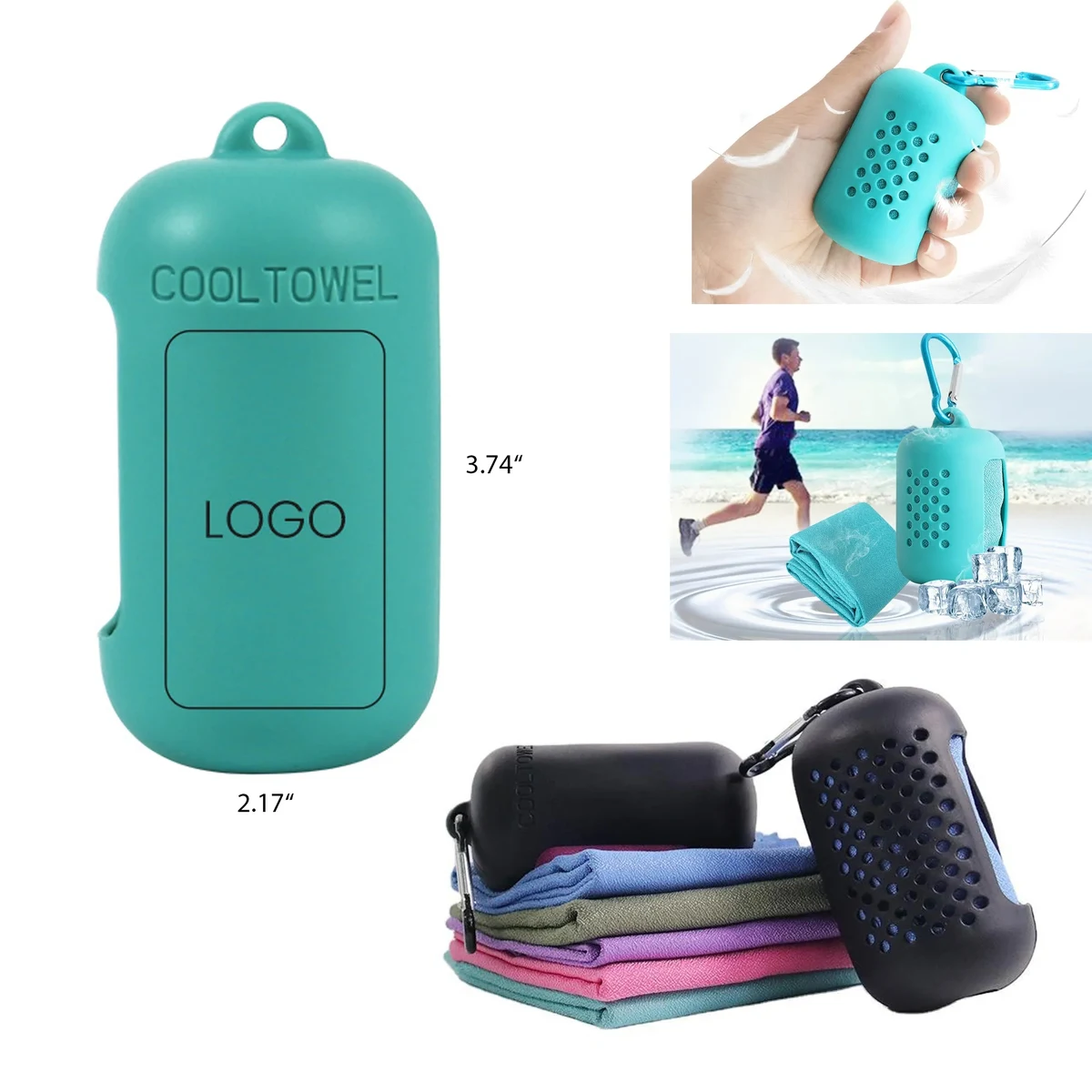 Travel Cooling Workout Fitness Sweat Mini Towels 1