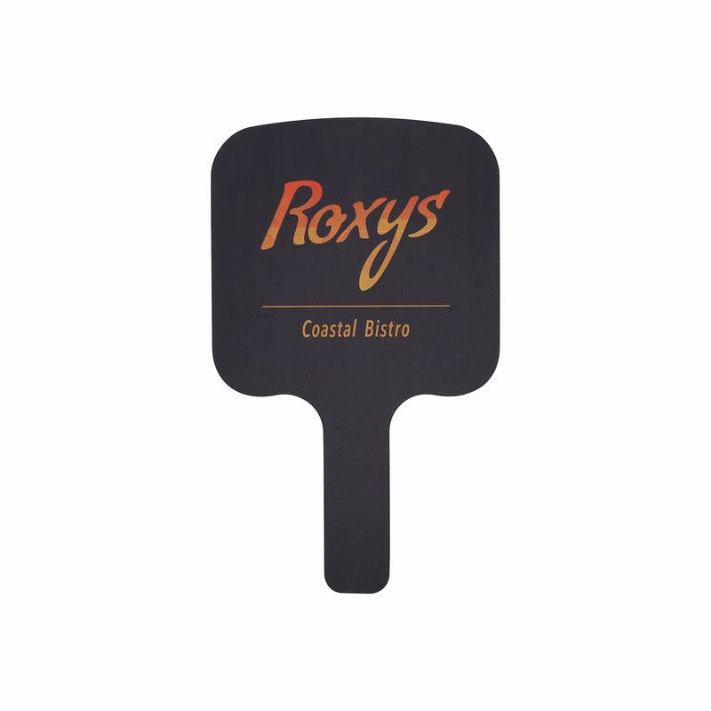 Rally Sign PVC 3 mm 96 sq in White (Stock Shape #) Digital Print