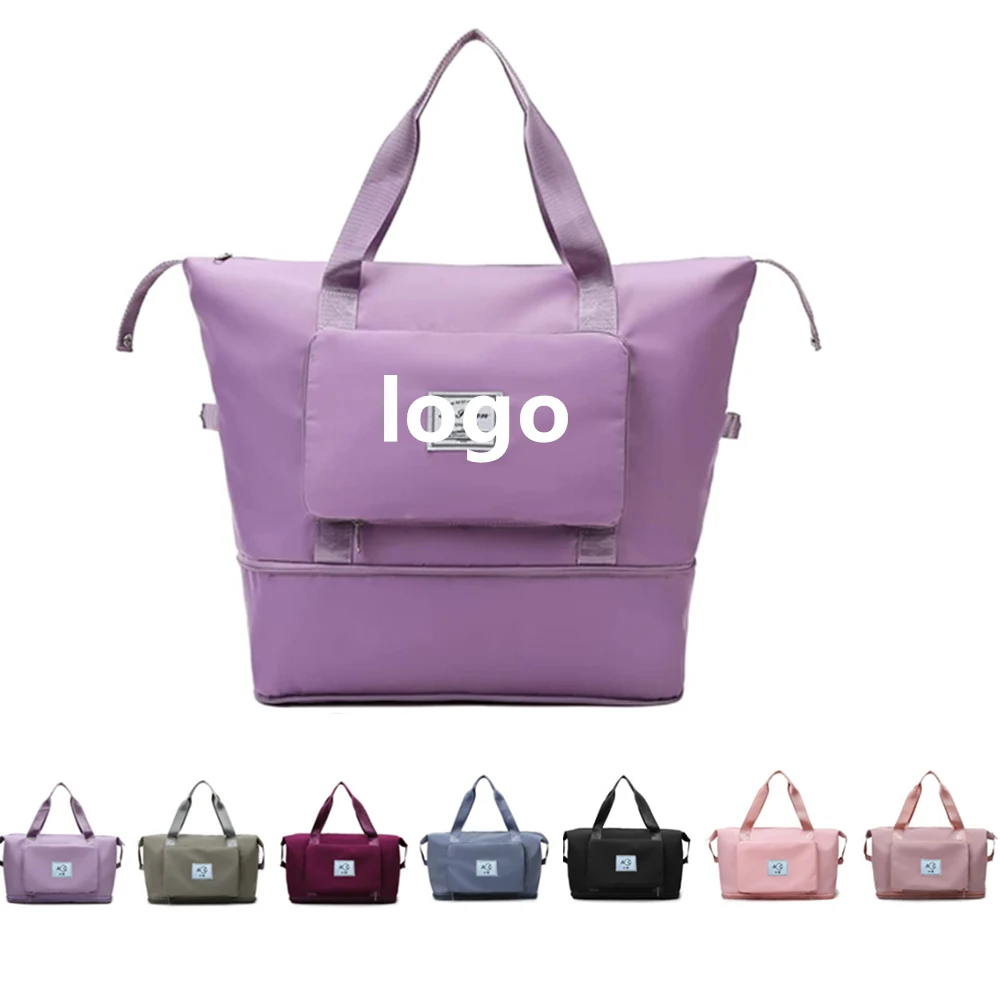 Foldable Large Capacity Duffle Travel Bag w/Handle 1