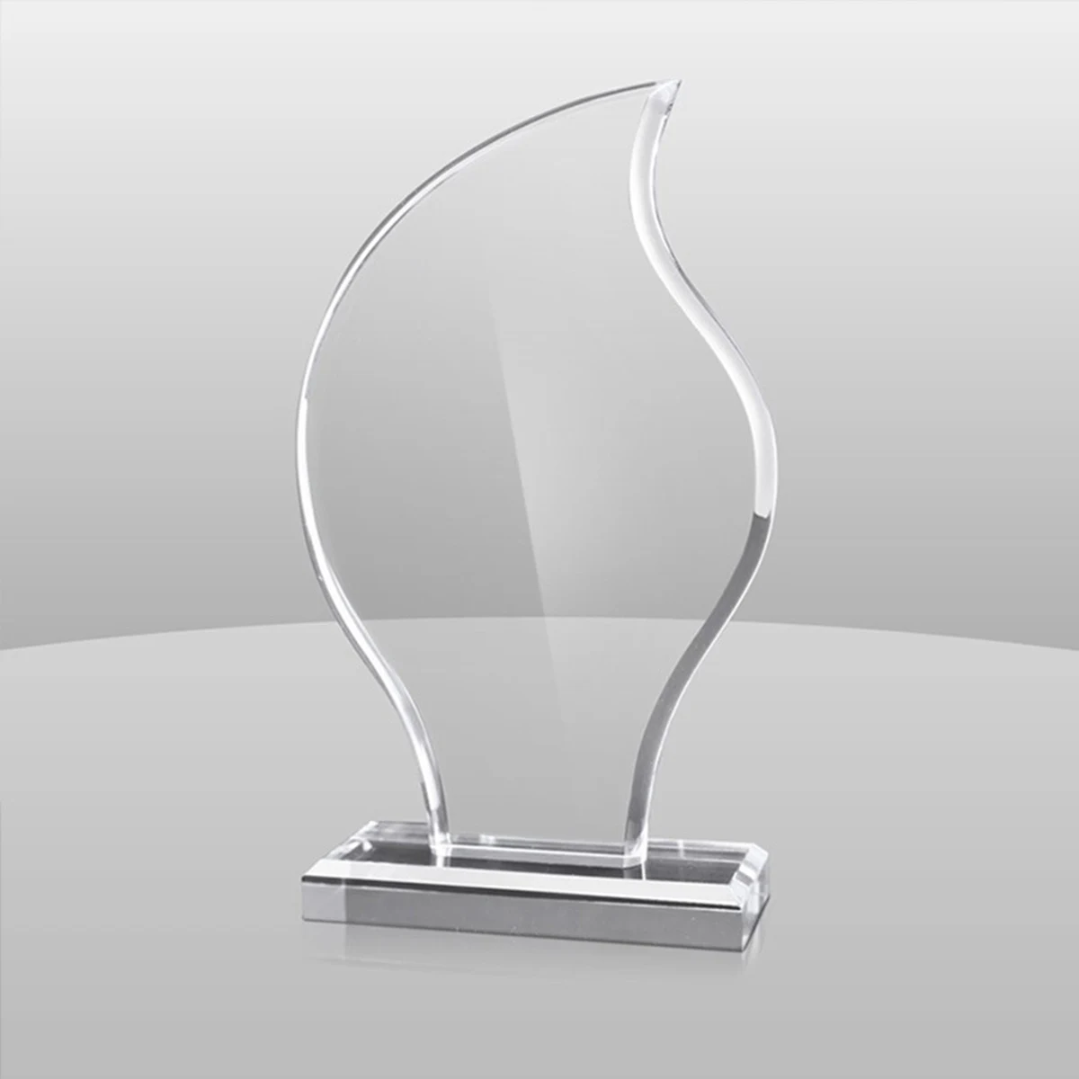 Carved Award Glass Trophy 1