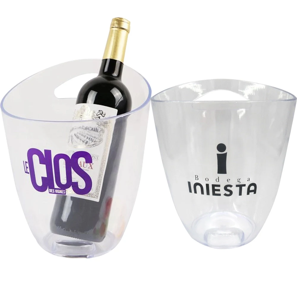 Custom Single Handle Plastic Ice Bucket/3.3L 1