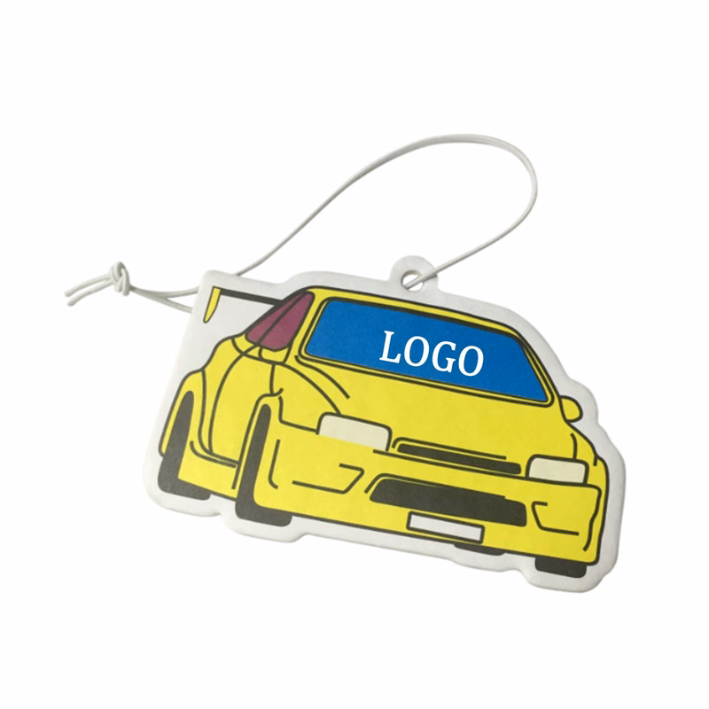 Car Shape Paper Air Freshener Tag