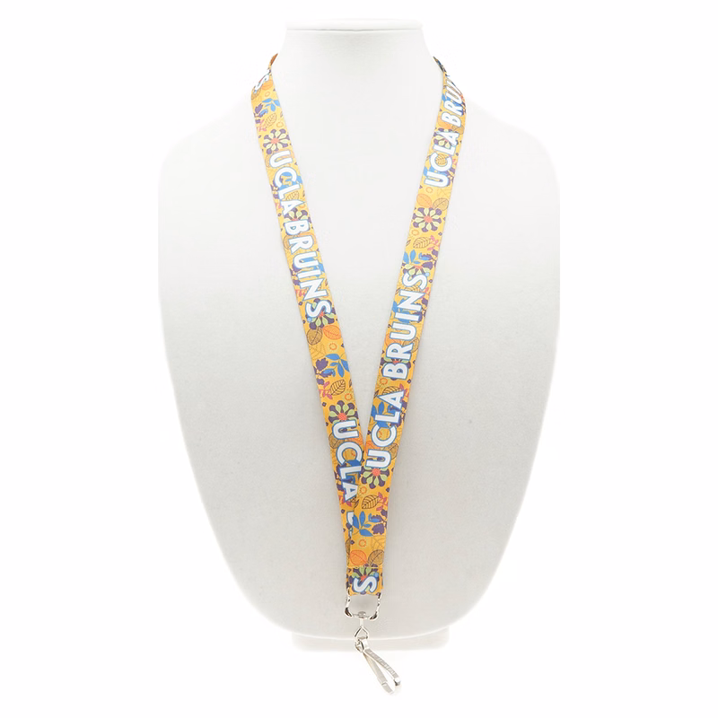 3/4" Digitally Sublimated Lanyard w/ J Hook