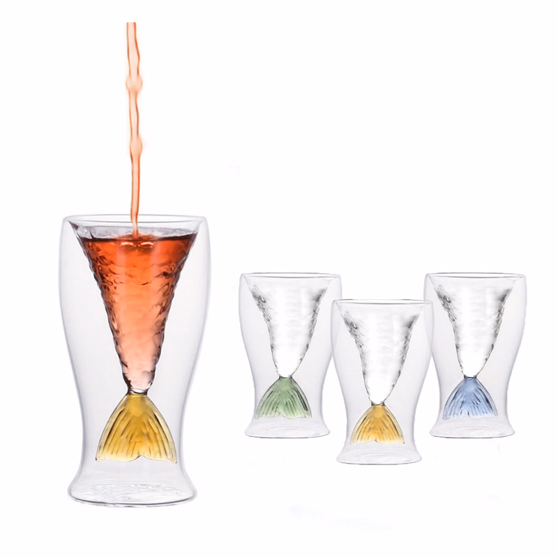 3OZ. Two Layers Whisky Wine Glass