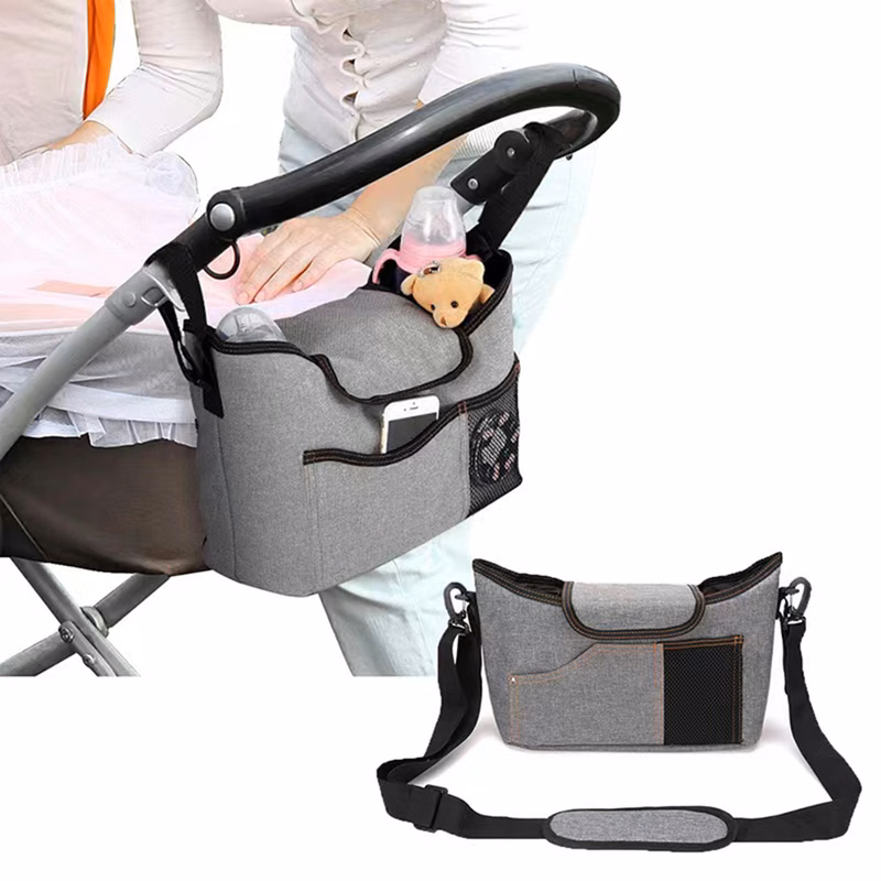 Dual-purpose Baby Stroller Organizer