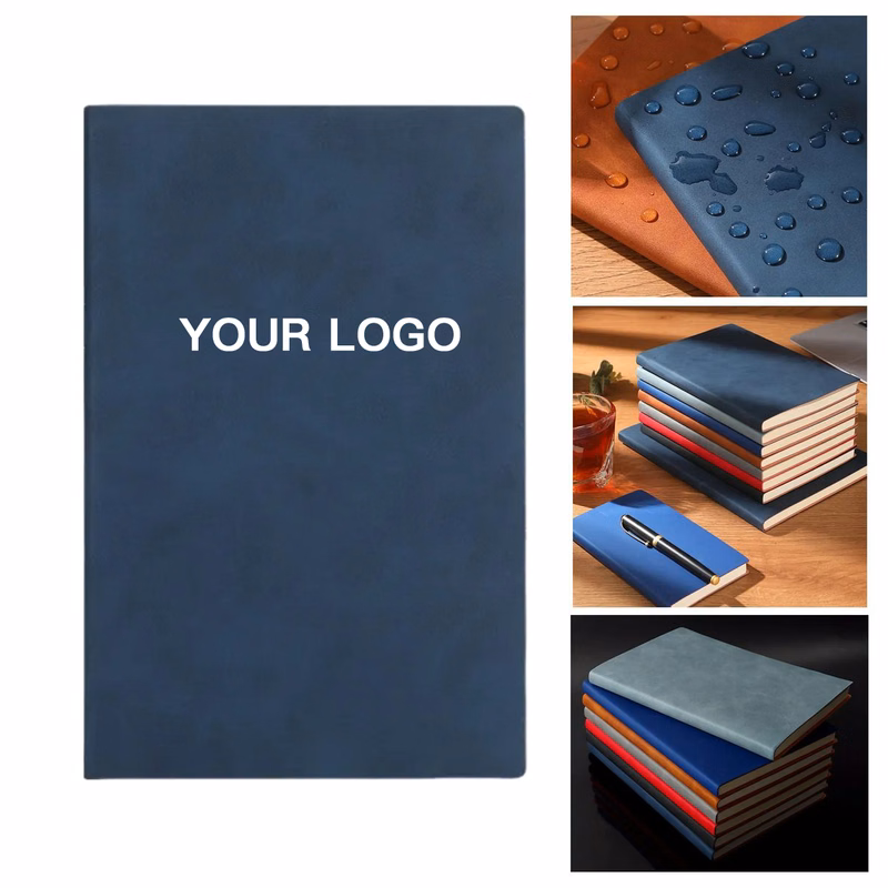 PU Leather Bound Notebook for Meetings