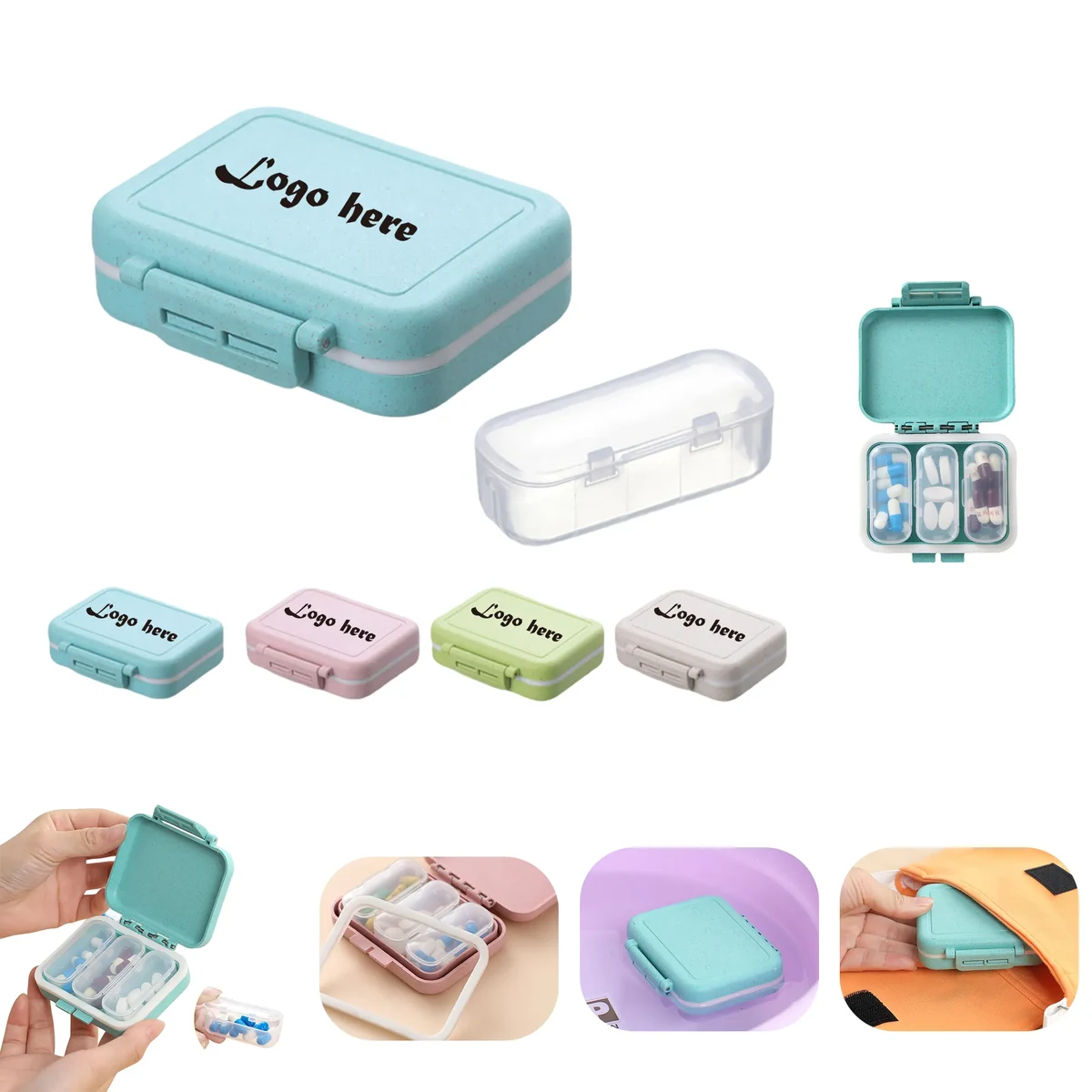 Environmentally Friendly Medical Pill Box 1