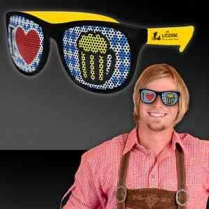 Bavarian inspired Oktoberfest Billboard Sunglasses(Blank) 1