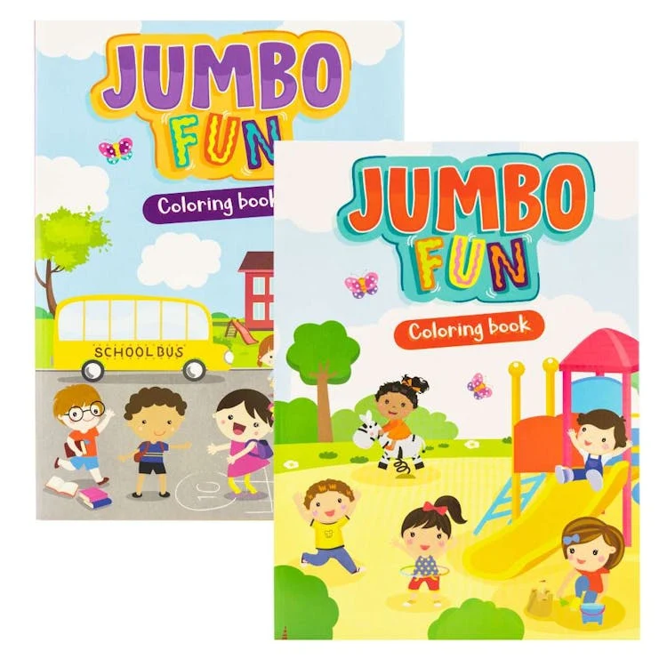 Fun Coloring & Activity Books - Jumbo 1