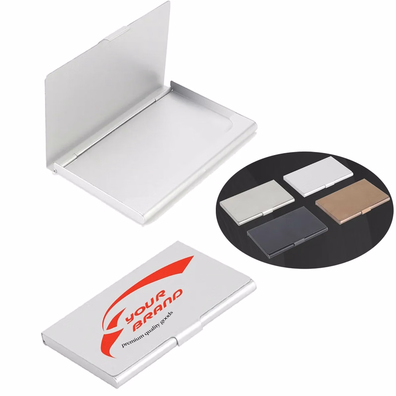 Aluminum Business Folder Credit Card Box Holder Unisex