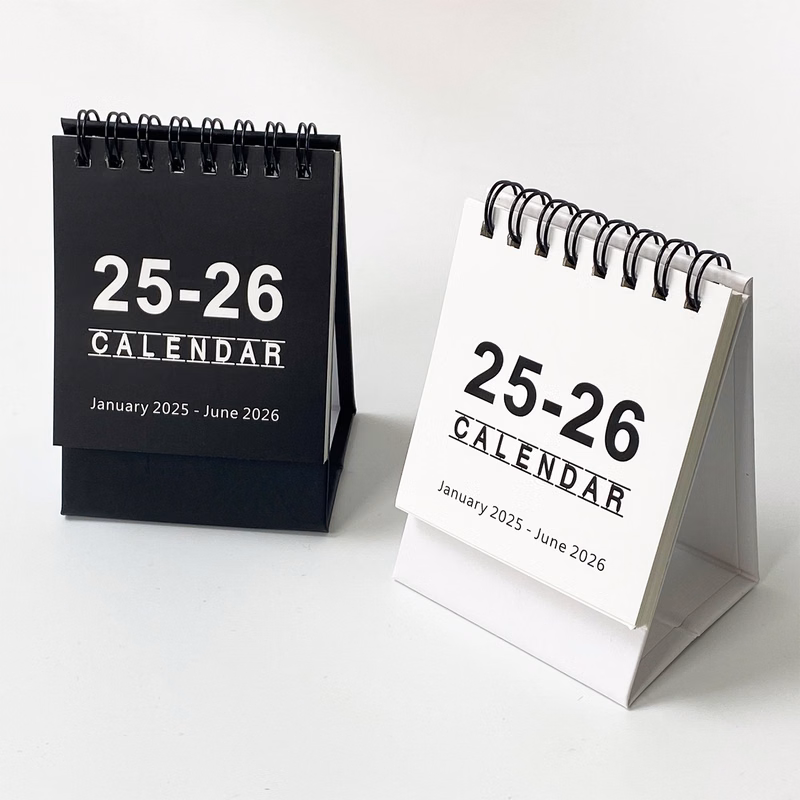 Mini Calendar Desk Calendar 2025-2026