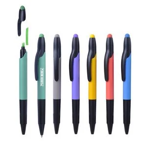 Highlighter Ballpoint Pen With Stylus 1