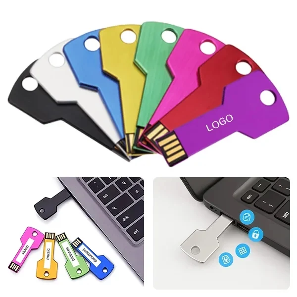 32GB Metal Keychain USB Flash Drive 1