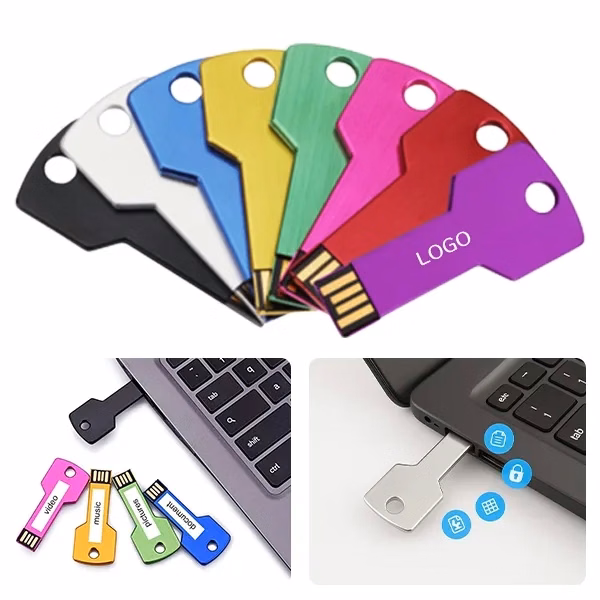 32GB Metal Keychain USB Flash Drive