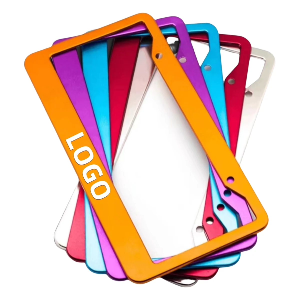 Aluminum Alloy License Plate Frame MOQ50 1