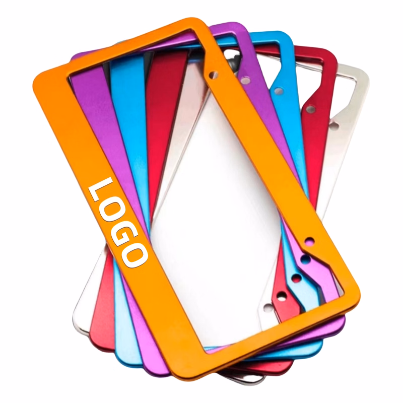 Aluminum Alloy License Plate Frame MOQ50