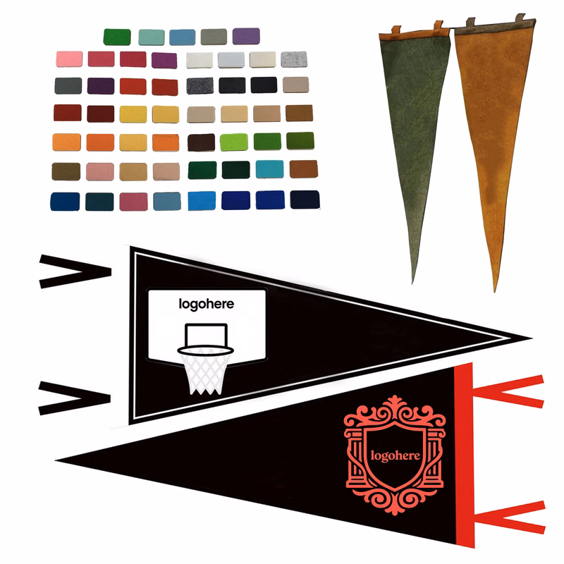 Personalized Event Pennant Flag