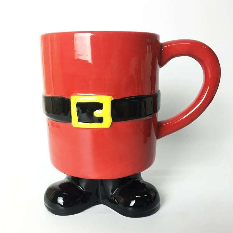 Ceramic Christmas boot cup 1