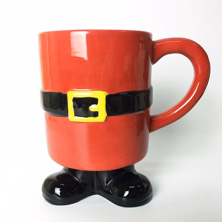 Ceramic Christmas boot cup