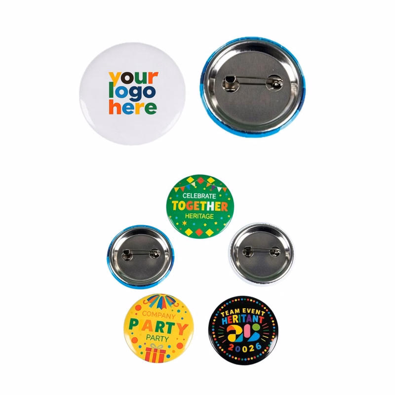Custom Tin Badges