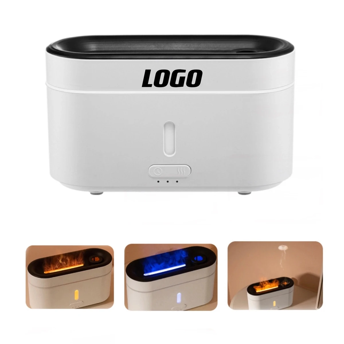 Flame Aroma Humidifier Diffuser 1