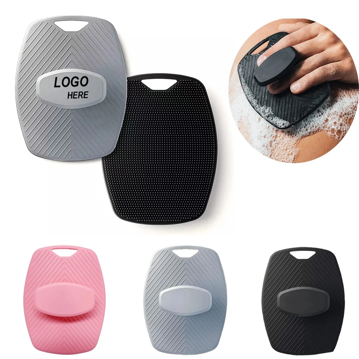 Silicone Body Scrubber 1