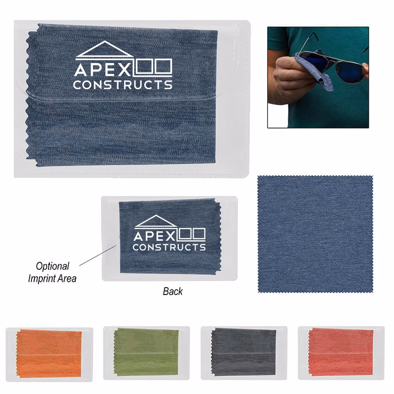 Heathered Cleaning Cloth In Case