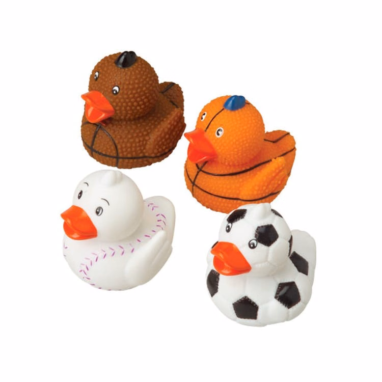 Large Sports Design Ducks - 2"