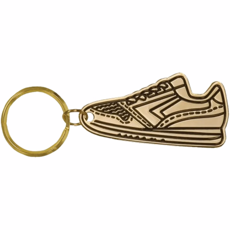 GOLD PLATED SNEAKER KEYRING