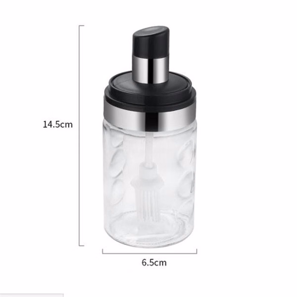 Reusable Glass Spices Jars