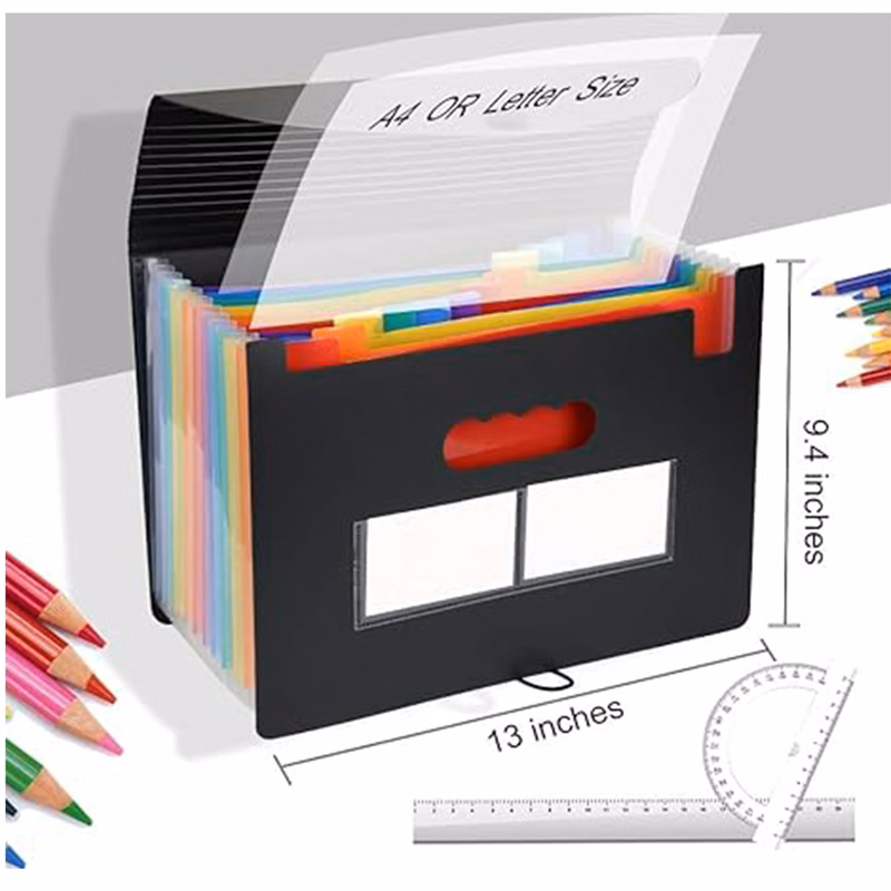 24 Pockets A4 Size Filing Box