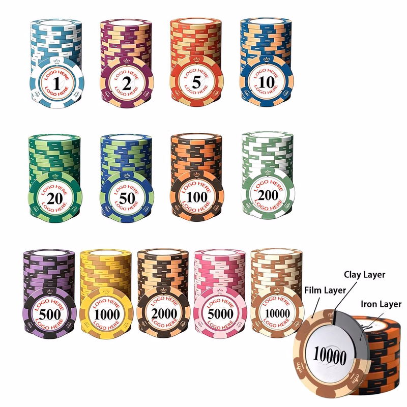 Clay Poker Chip