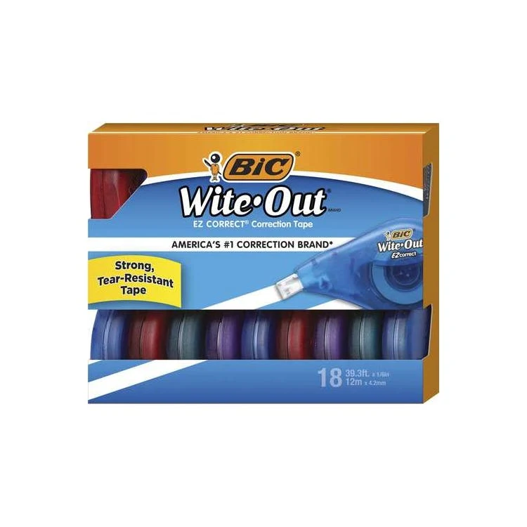 Correction Tape - White 18 Pack 1