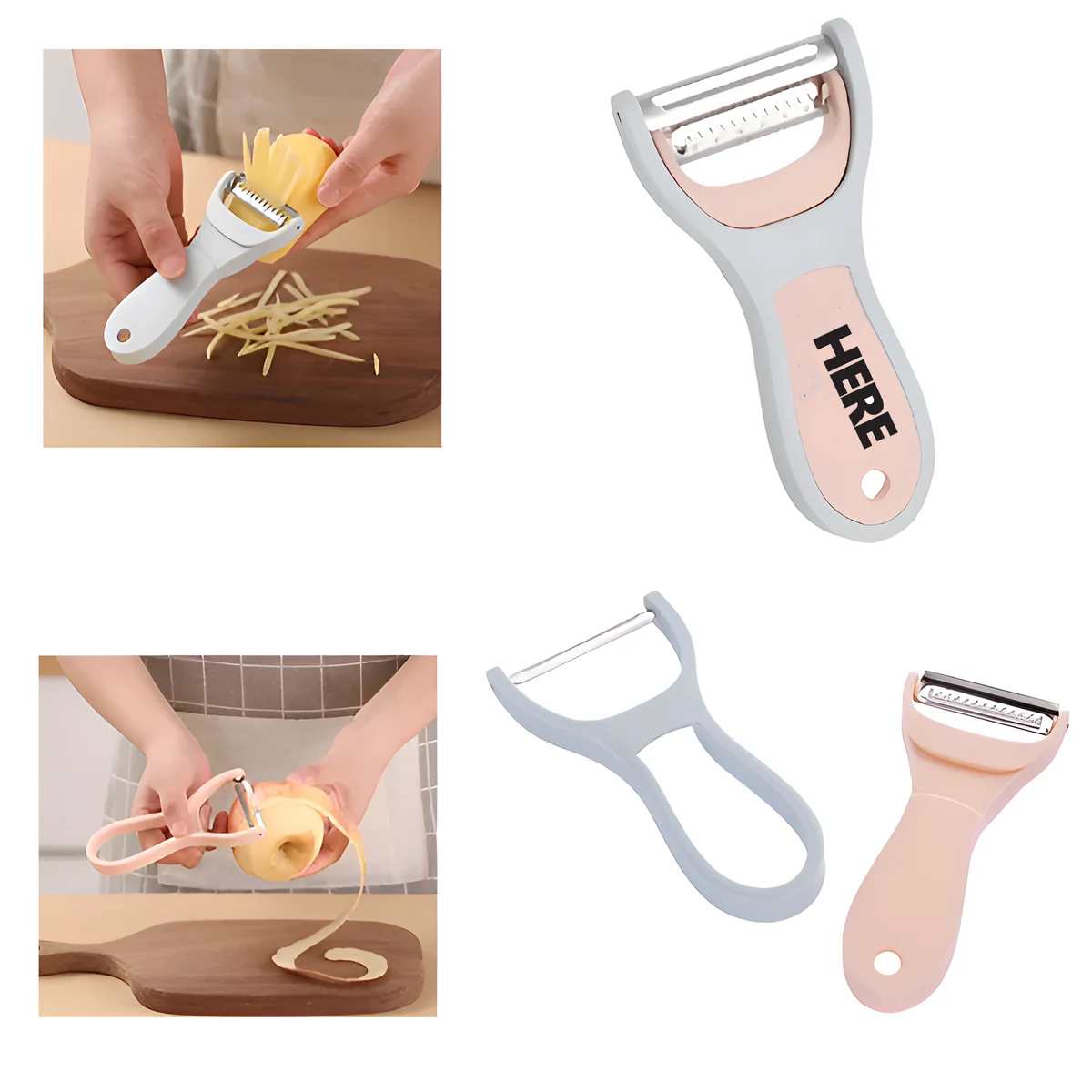 2-In-1 Multi-Function Peeler And Chopper 1