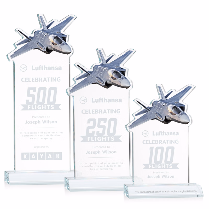 Top Gun Award - Clear