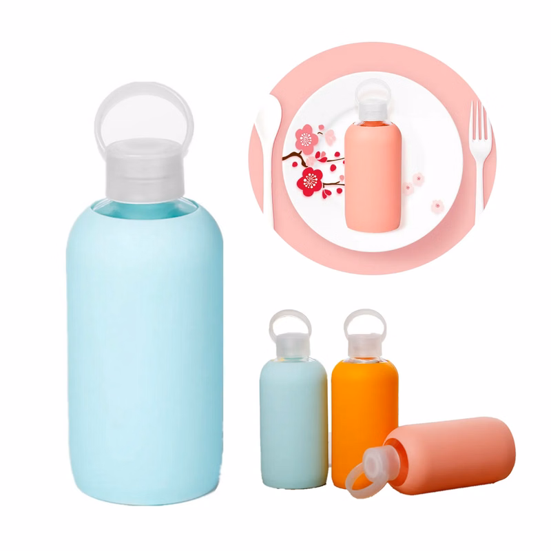 16OZ Silicone Water Bottle