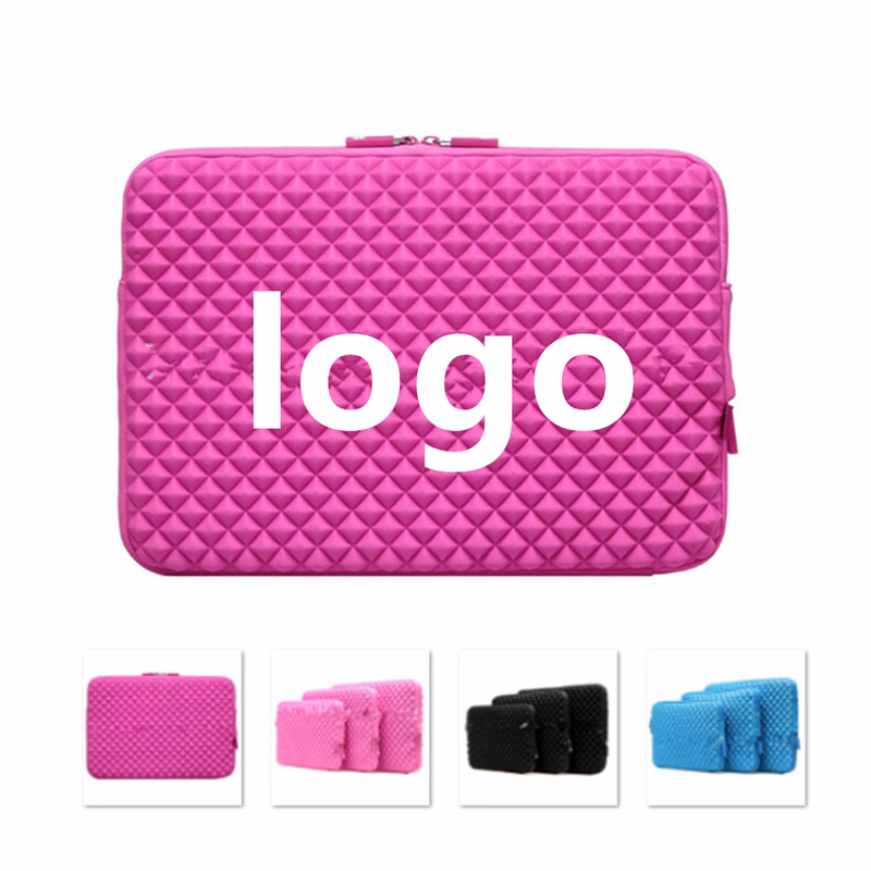 Zippered Neoprene Laptop Sleeve With Padded Interior