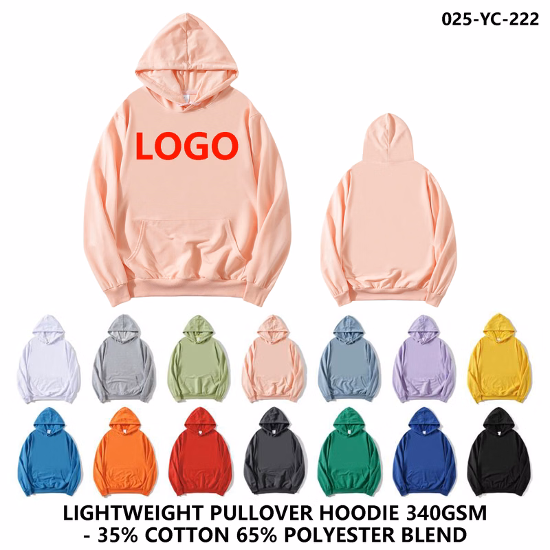 Breathable Cotton Pullover - Plus Size 5XL Custom Logo Workwear