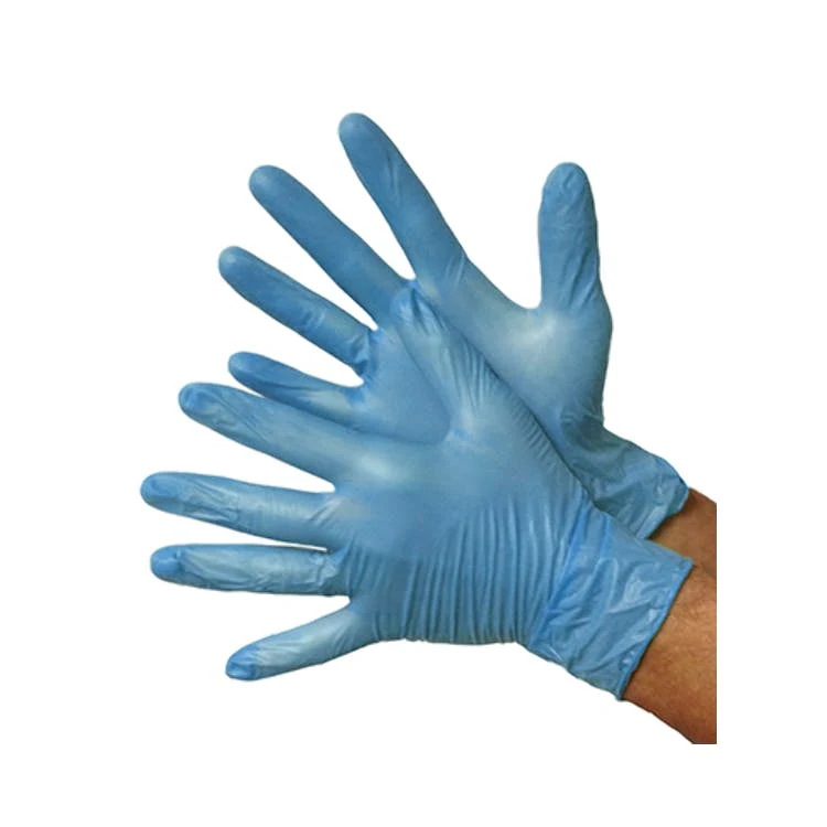Vinyl Gloves - Blue Medium 1