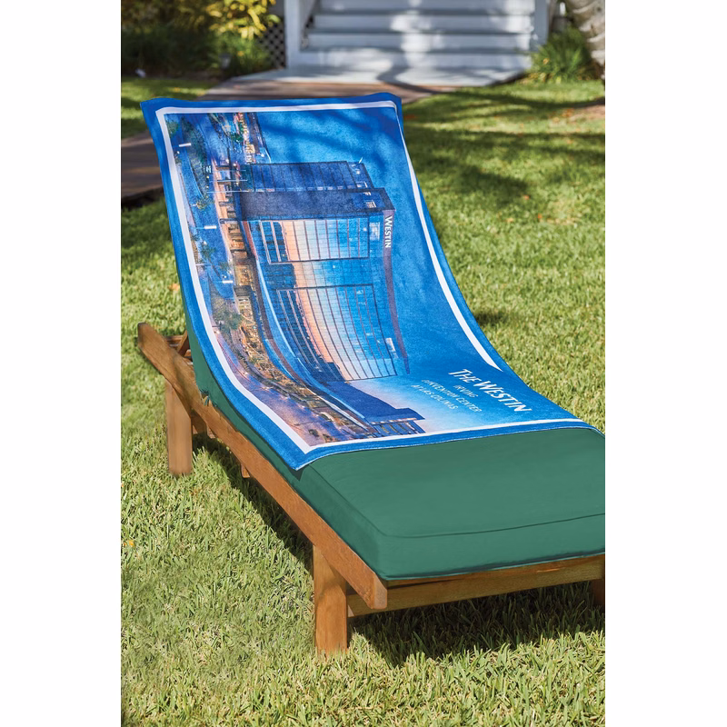 30" X 60" Custom Fiber Reactive Beach Towel