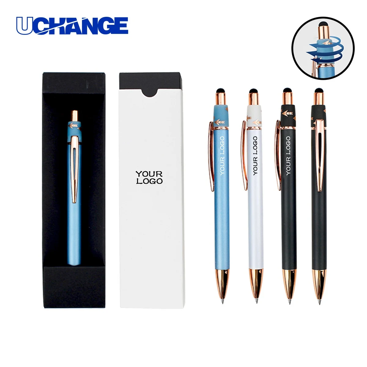 Touch Screen Spinner Pen for Stress Relief 1