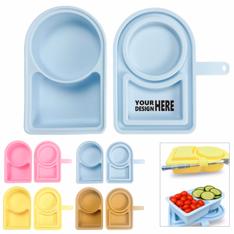 Reusable Silicone Snack Containers with Lids