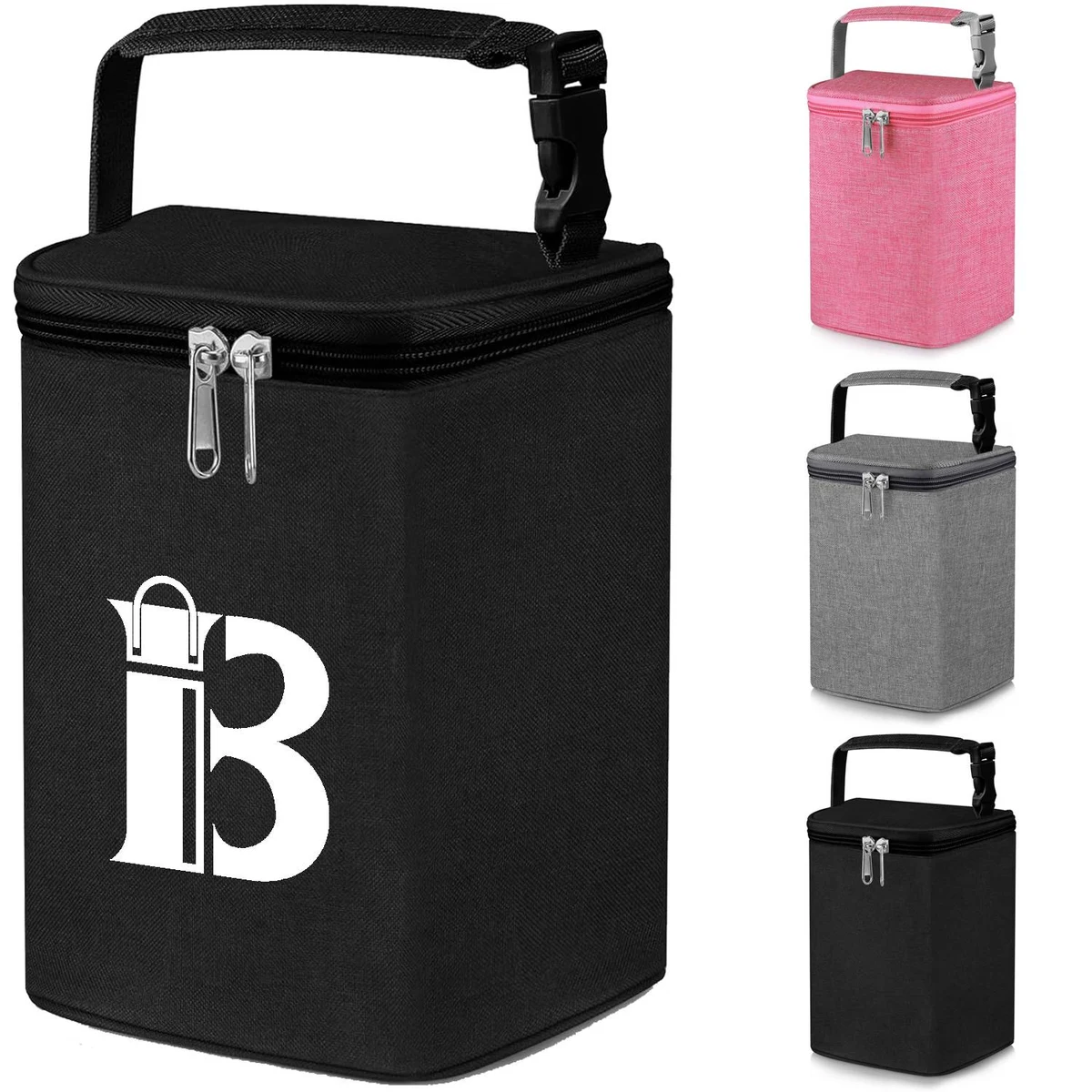 5L Oxford Breastmilk Insulated Bottle Bag w/Handle 1