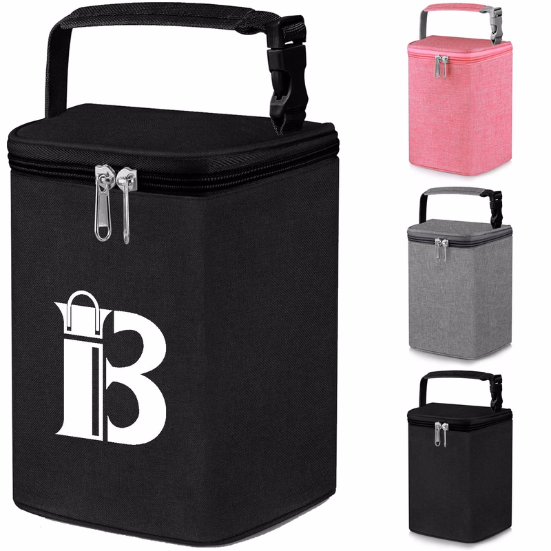 5L Oxford Breastmilk Insulated Bottle Bag w/Handle